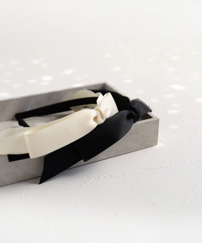 BACKYARD FAMILY「Rora カチューシャ キッズ 通販 サテンノット 髪飾り 髪留め 髪どめ ヘアアクセサリー」|その他|