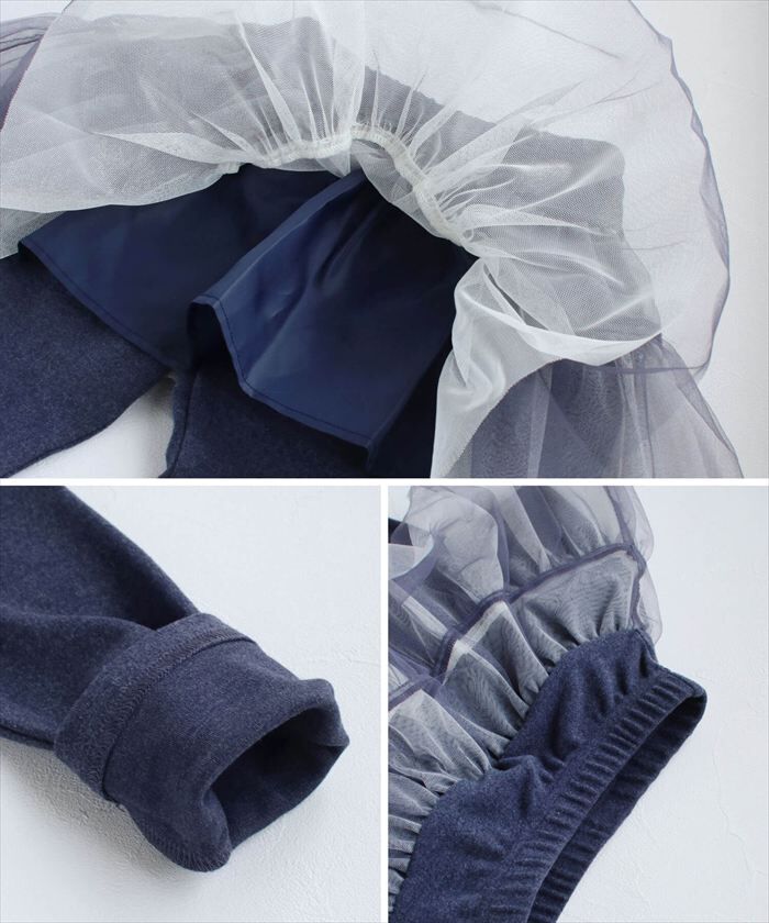 BACKYARD FAMILY「Rora 子供服 スカート 通販 スカッツ コスモス お花ラメチュールスカッツ スカートパンツ」|その他|