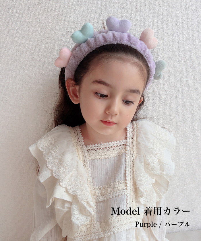 BACKYARD FAMILY「ヘアバンド キッズ 洗顔 通販 Rora ナディア ヘアーバンド 髪どめ 髪留め ヘアターバン」|その他|