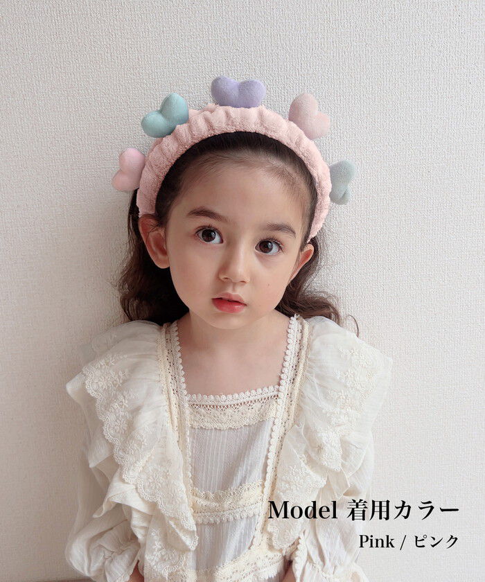 BACKYARD FAMILY「ヘアバンド キッズ 洗顔 通販 Rora ナディア ヘアーバンド 髪どめ 髪留め ヘアターバン」|その他|