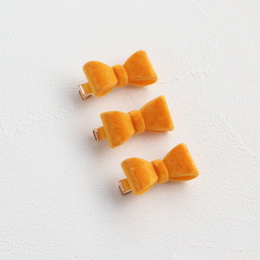 BACKYARD FAMILY「Rora ヘアクリップ キッズ 3個セット 通販 ひな ヘアークリップ 髪どめ 髪留め」|その他|イエロー1