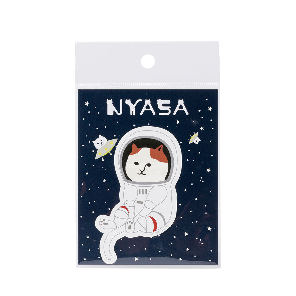 BACKYARD FAMILY「NEKONOBA 通販 ステッカー NEKONOBAグッズ NYASA ステッカーシール シール」|その他|その他1