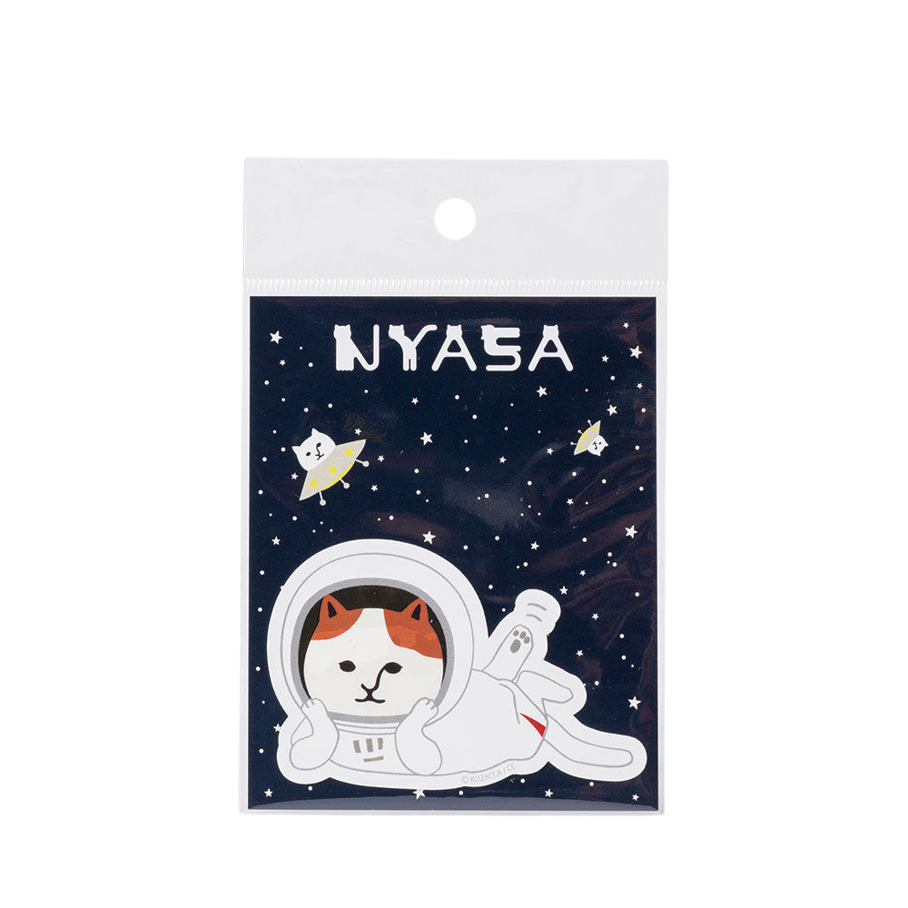 BACKYARD FAMILY「NEKONOBA 通販 ステッカー NEKONOBAグッズ NYASA ステッカーシール シール」|その他|その他4