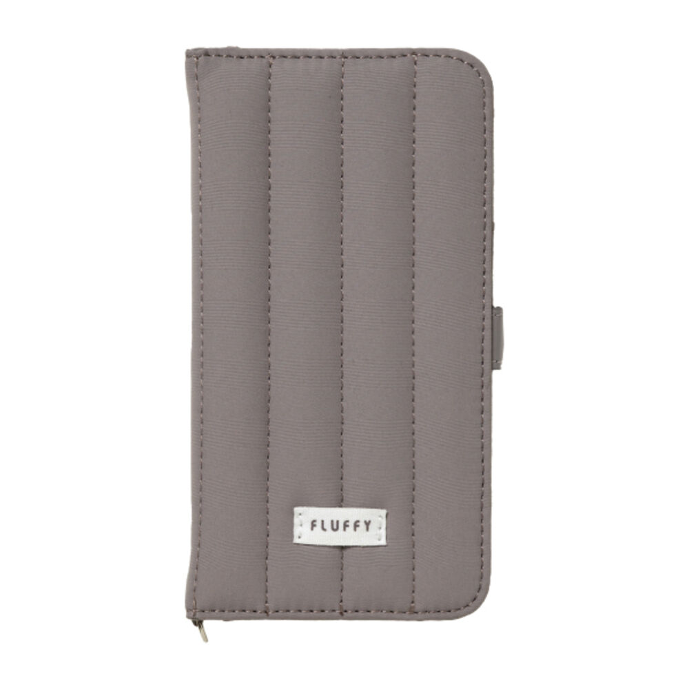 BACKYARD FAMILY「FLUFFY スマホケース 手帳型 通販 スマホカバー カバー ケース スマホ」|その他|グレー1