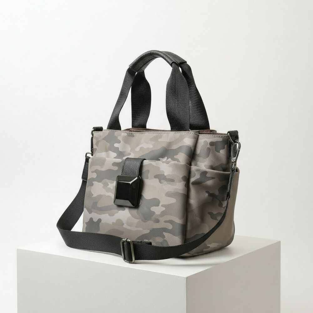 BACKYARD FAMILY「ラムモード トートバッグ 2Way 通販 ナイロンバッグ トートバック トート 手提げ」|トートバッグ|グレー2