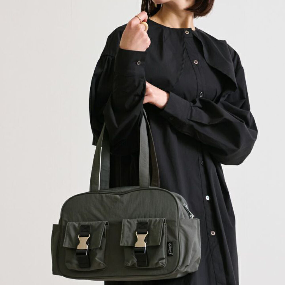 BACKYARD FAMILY「ボストンバッグ レディース 通販 ボストンバック ミニボストンバッグ ミニボストンバック」|ボストンバッグ|グレー1