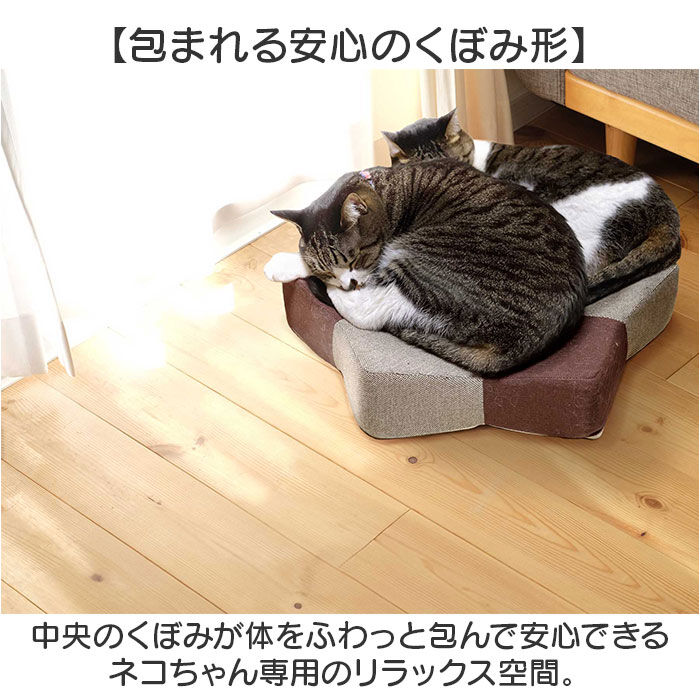 BACKYARD FAMILY「爪とぎ 猫 ベッド 通販 ベッド型 クッション ガリボロスター 明和グラビア GBS-01」|その他|