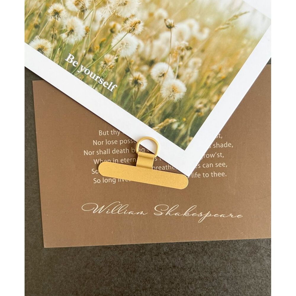 BACKYARD FAMILY「スマホストラップ アタッチメント 通販 ストラップホルダー 挟むだけ スマホストラップホルダー」|その他|ゴールド1