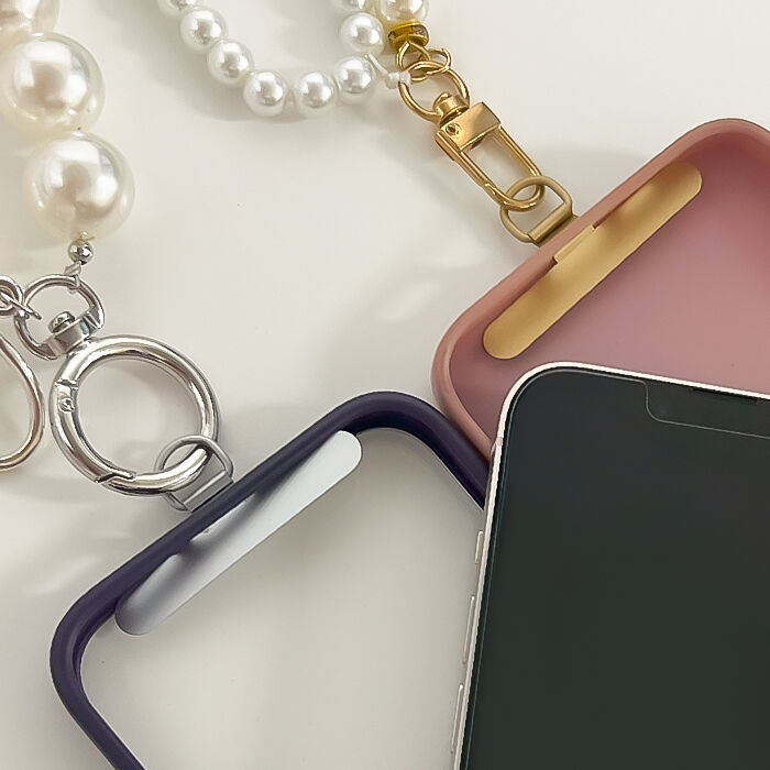 BACKYARD FAMILY「スマホストラップ アタッチメント 通販 ストラップホルダー 挟むだけ スマホストラップホルダー」|その他|