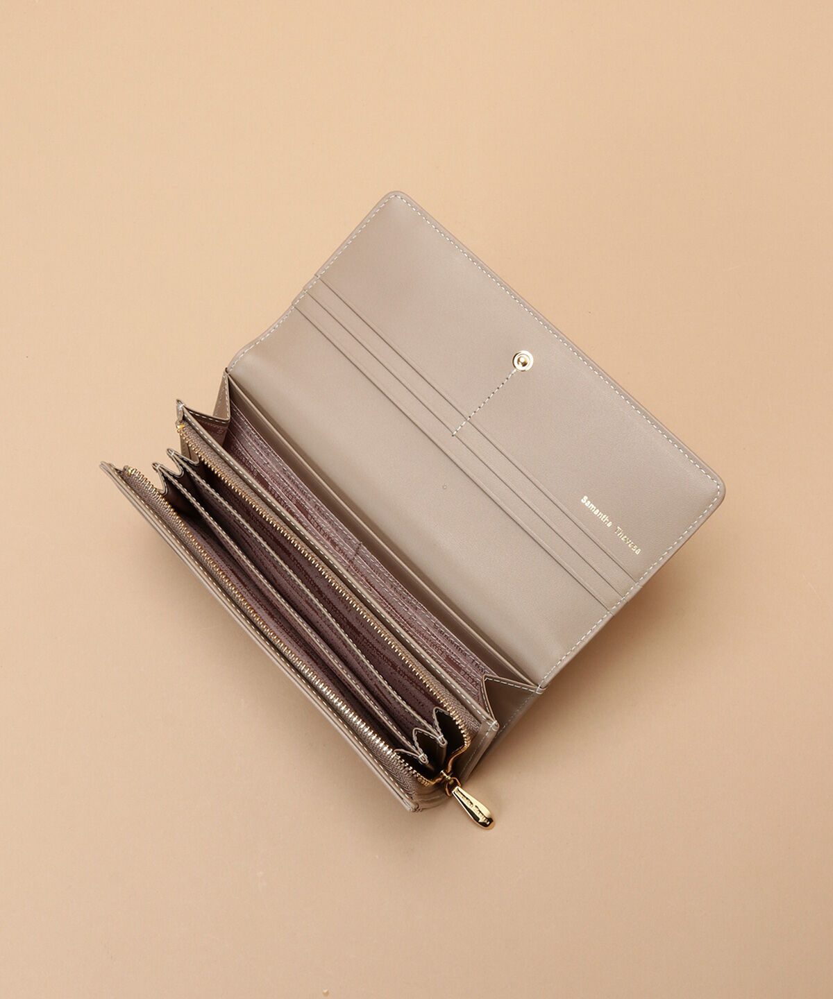 Samantha Thavasa「ウォータープルーフレザー 長財布」|財布|