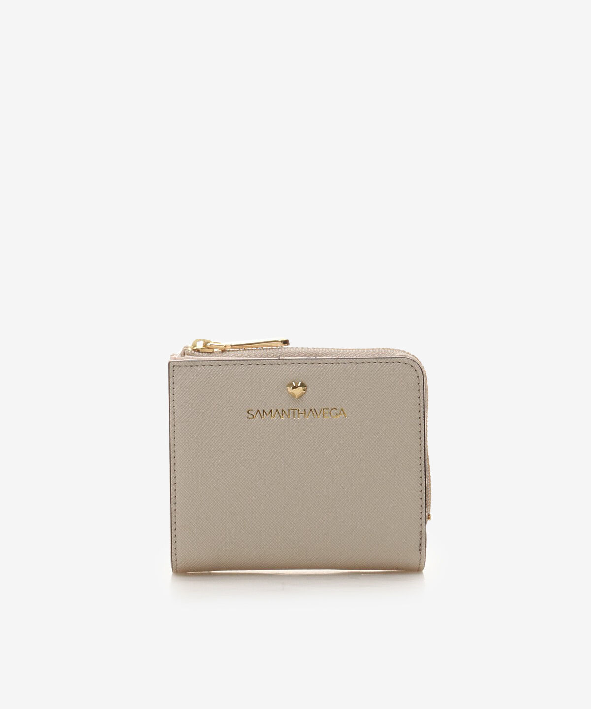 Samantha Vega「カラフルミニマム折財布」|財布|ベージュ