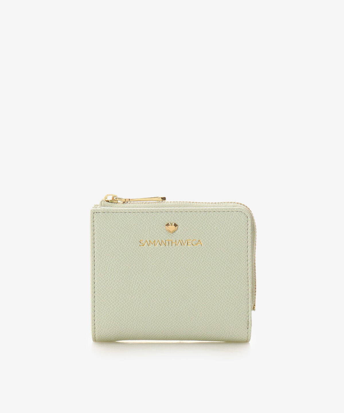 Samantha Vega「カラフルミニマム折財布」|財布|ミント