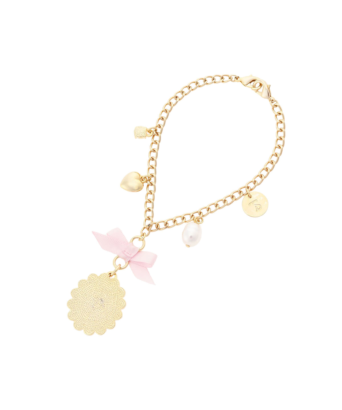 Samantha Vega「リボンカラービジューバッグチャーム」|チャーム・キーホルダー|