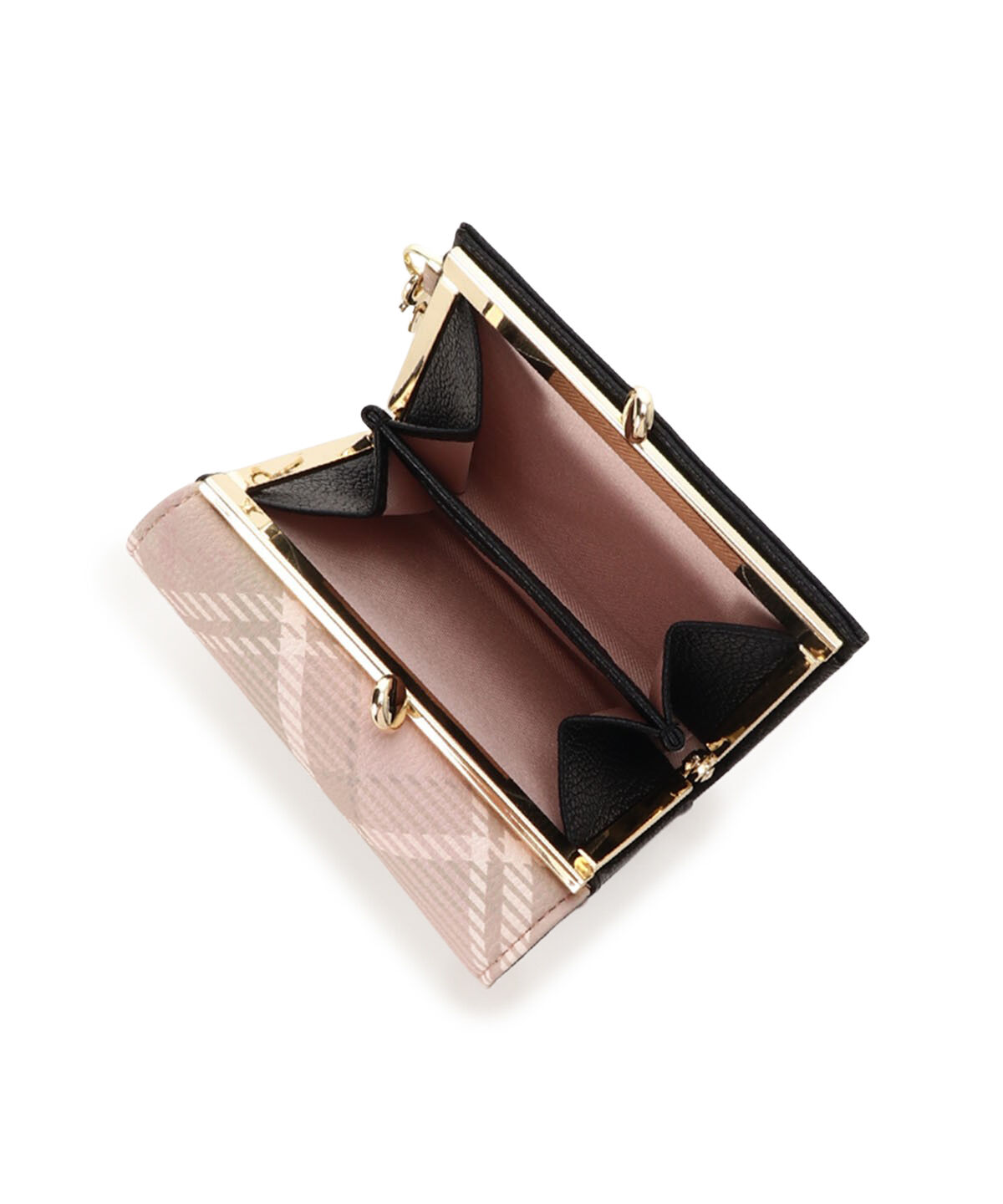 Samantha Vega「チェックハートベルト折財布」|財布|