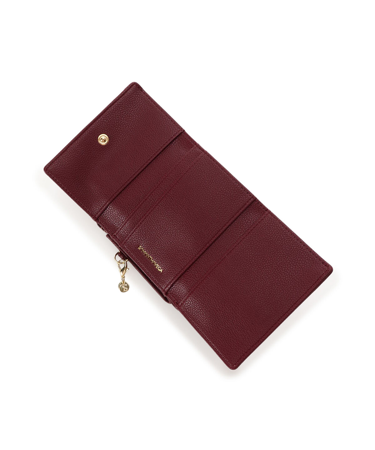 Samantha Vega「チェックハートベルト折財布」|財布|