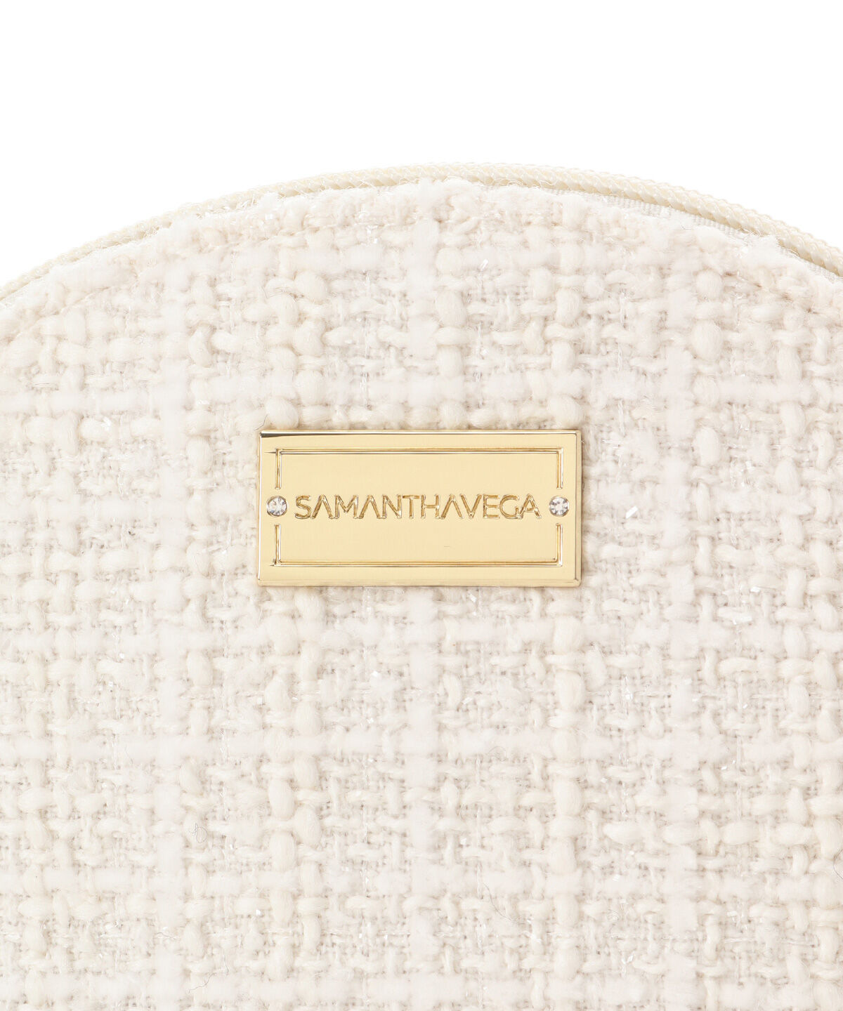 Samantha Vega「ラメツイードポーチ」|ポーチ|
