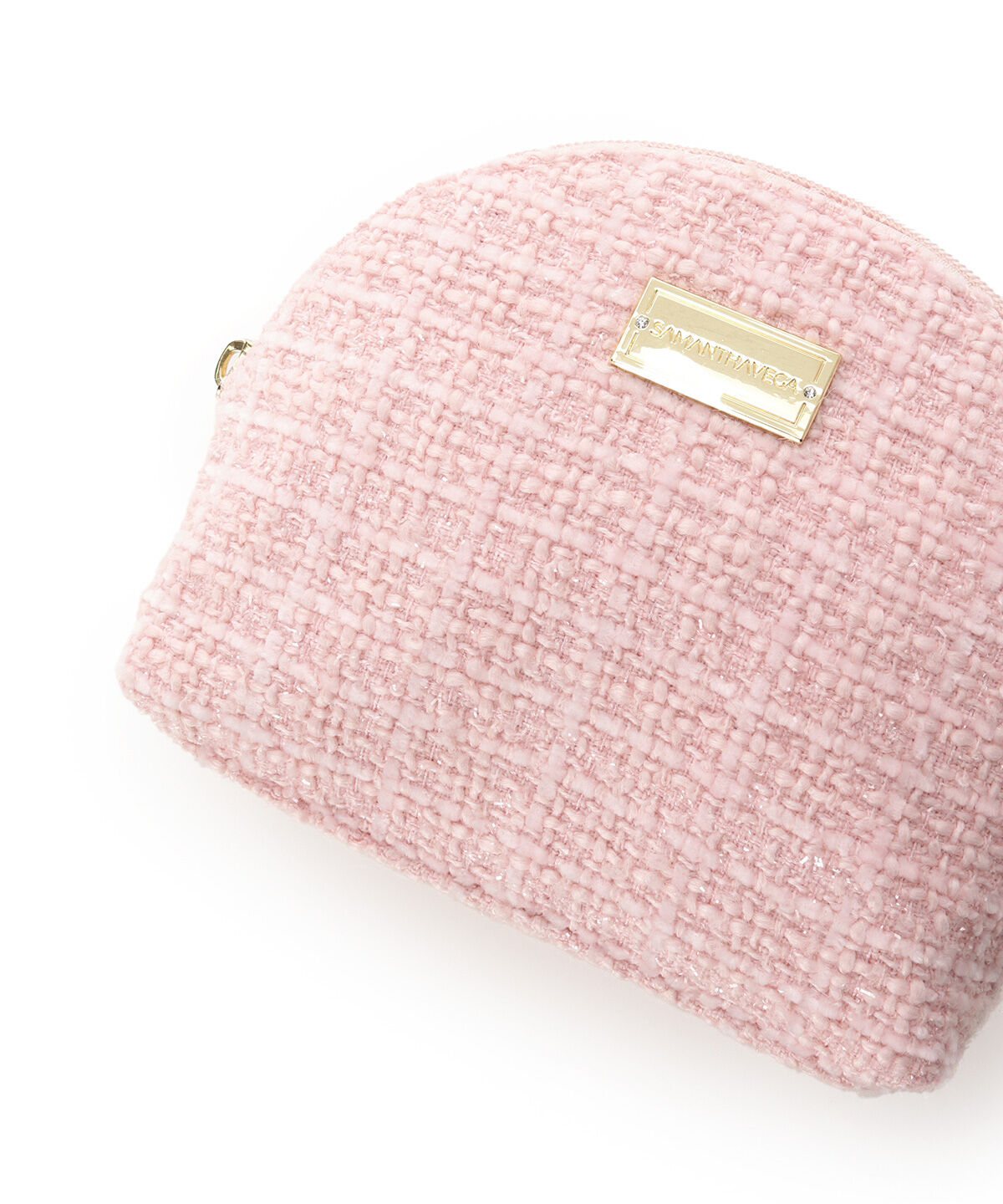 Samantha Vega「ラメツイードポーチ」|ポーチ|