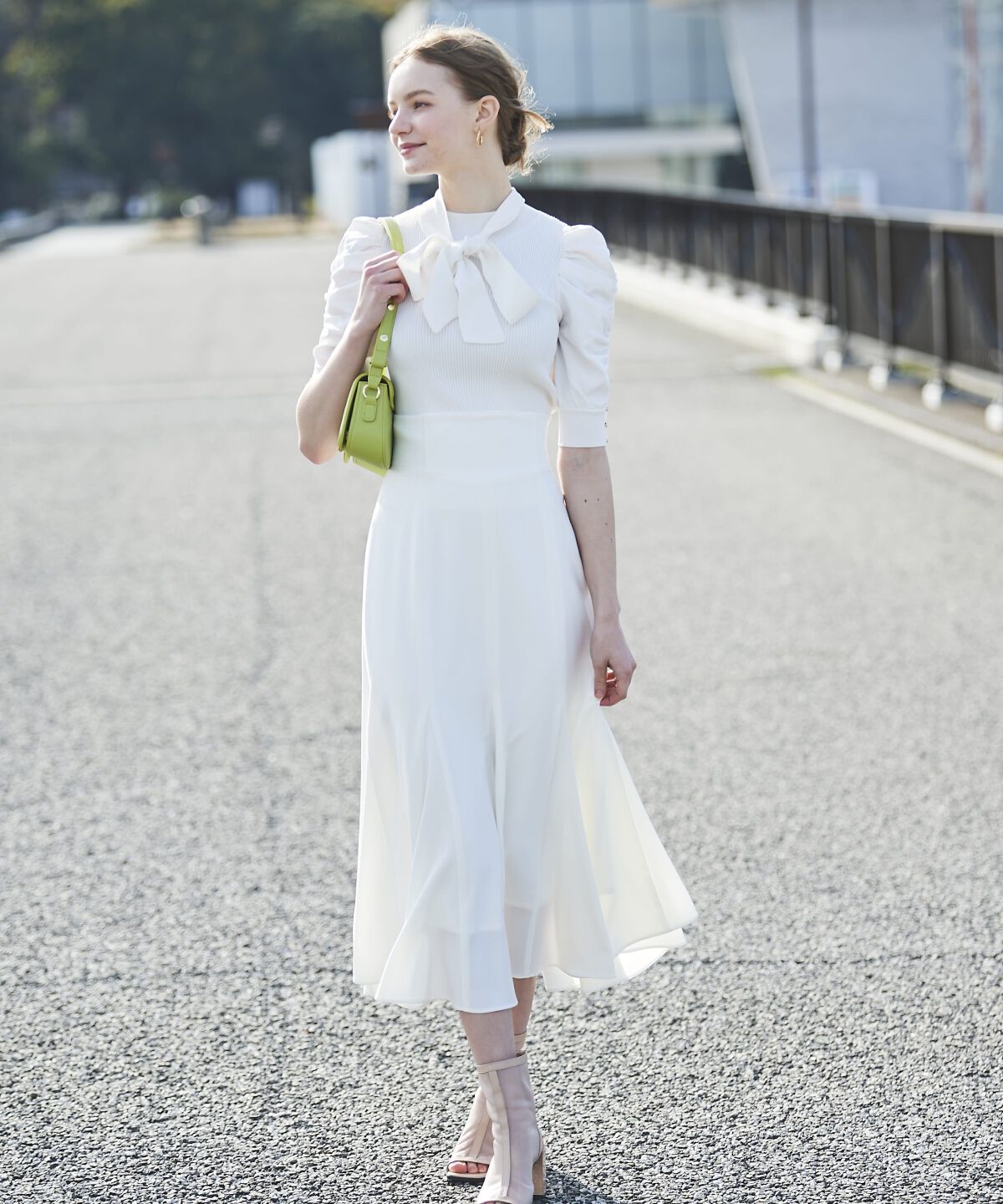 アンドクチュール「サイドリブマーメイドスカート」|スカート|