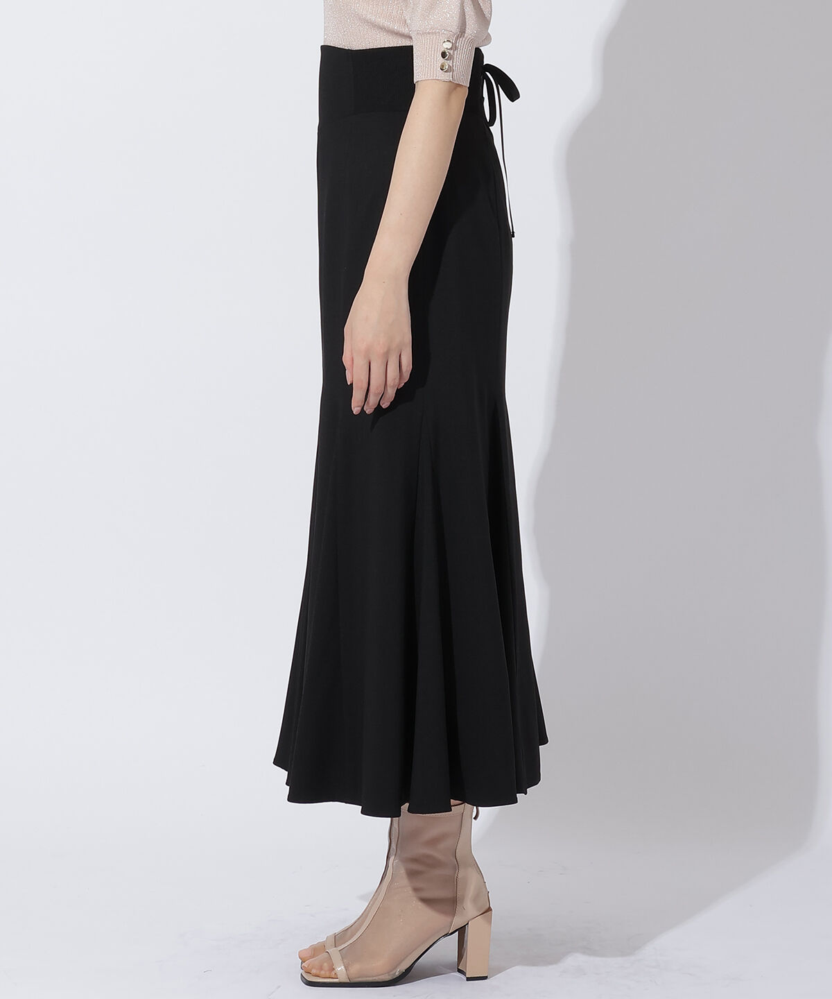 アンドクチュール「サイドリブマーメイドスカート」|スカート|