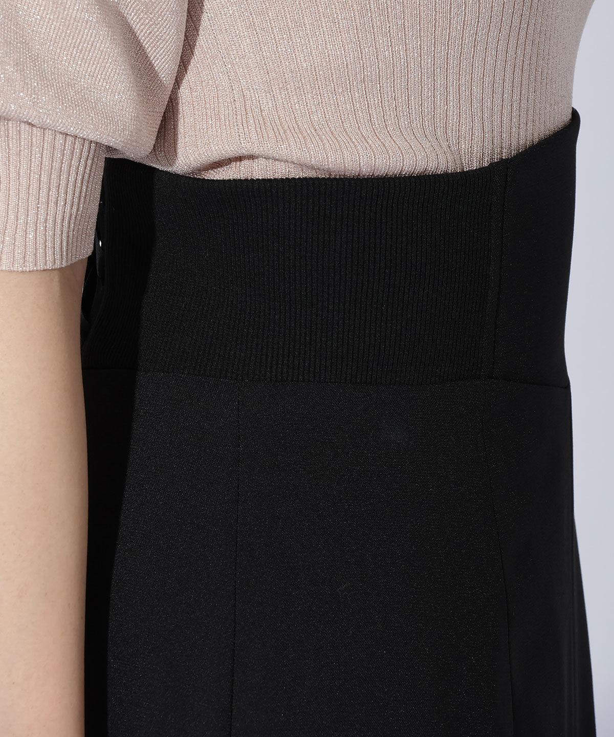 アンドクチュール「サイドリブマーメイドスカート」|スカート|