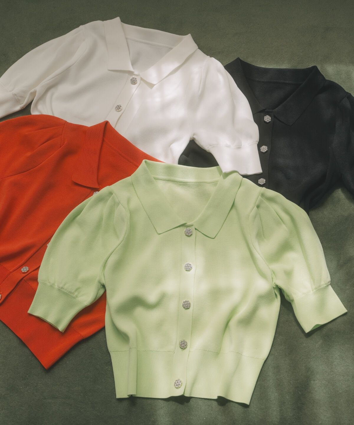 アンドクチュール「ビジューニットプルオーバー」|ニット・セーター|