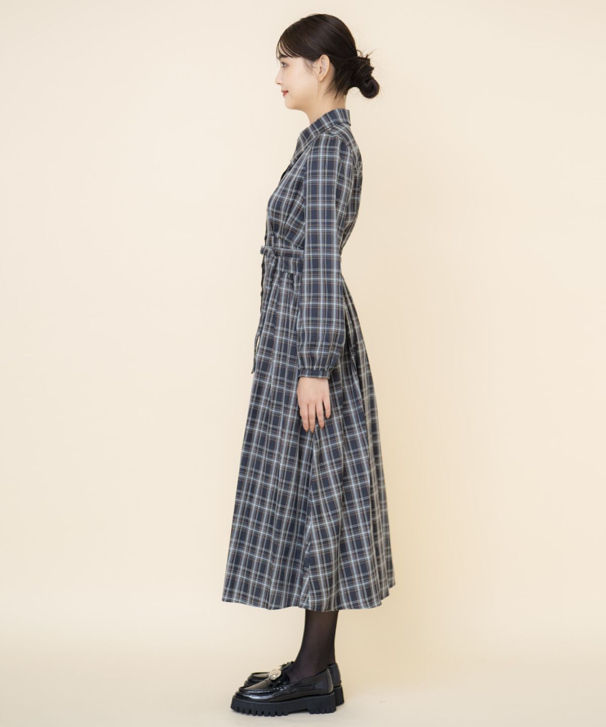 REDYAZEL「チェックシャツワンピース」|ワンピース|