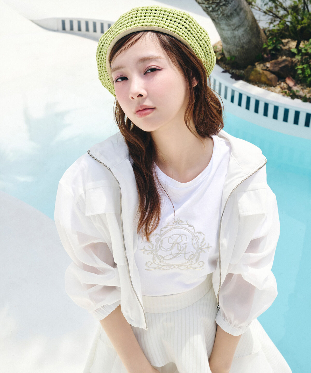 REDYAZEL「ラメエンブレムTシャツ」|Tシャツ・カットソー|