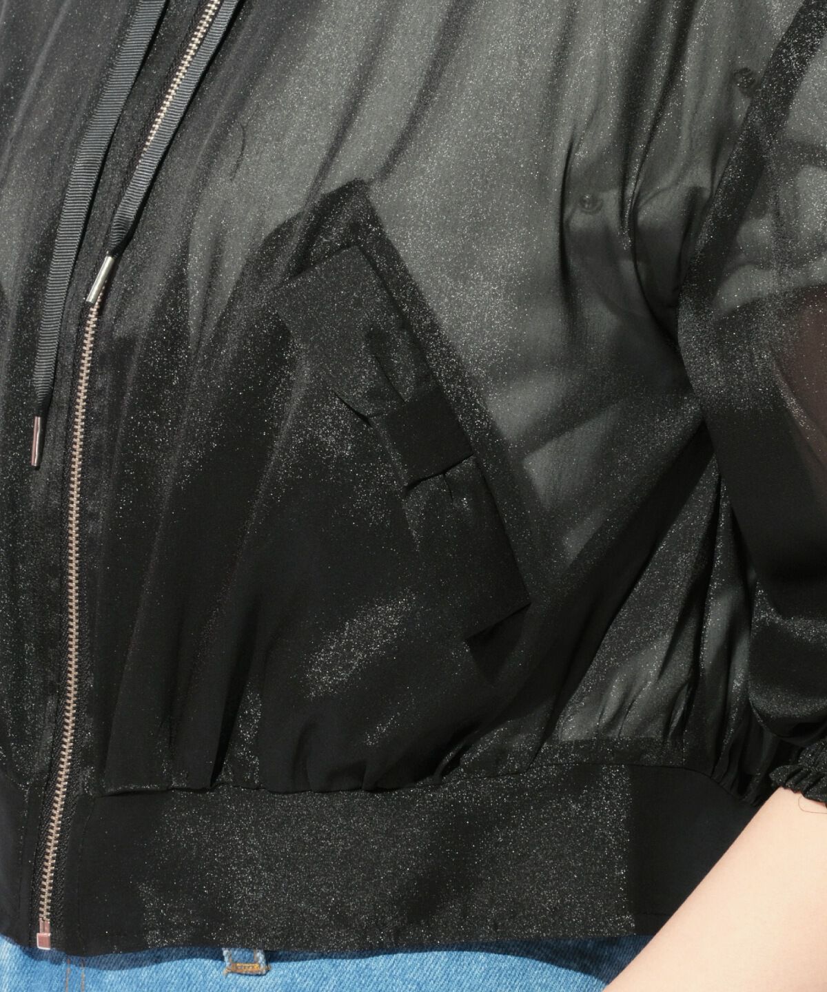 WILLSELECTION「リボンポケットシアーブルゾン」|ブルゾン・スタジャン|