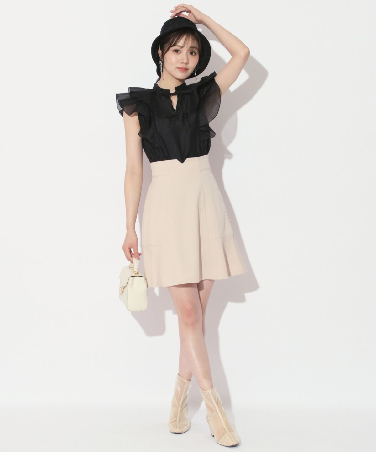 WILLSELECTION「フレアヘムミニスカート」|フレア|