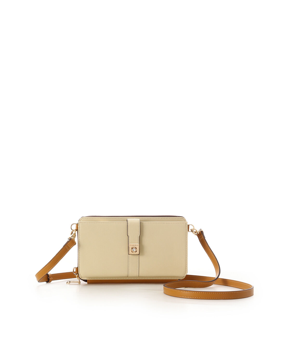 Samantha Thavasa Petit Choice「シンプル2wayウォレットショルダーバッグ」|ショルダー・メッセンジャー|オレンジ