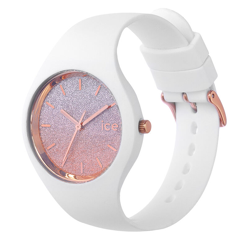 ICE-WATCH「〈ICE-WATCH(ｱｲｽｳｫｯﾁ)〉 ICE lo ﾎﾜｲﾄﾋﾟﾝｸ」|腕時計|