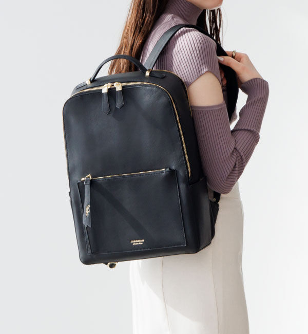 Jewelna Rose「Jewelna Rose ウェールズ リュックサック 11925」|リュック|ブラック