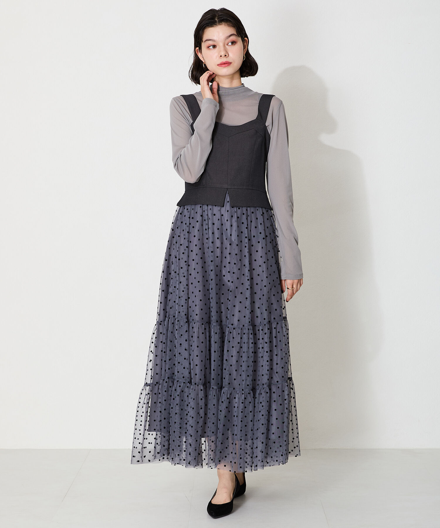 WA Oriental TRaffic「2wayスクエアモチーフヒールパンプス/42305」|パンプス|