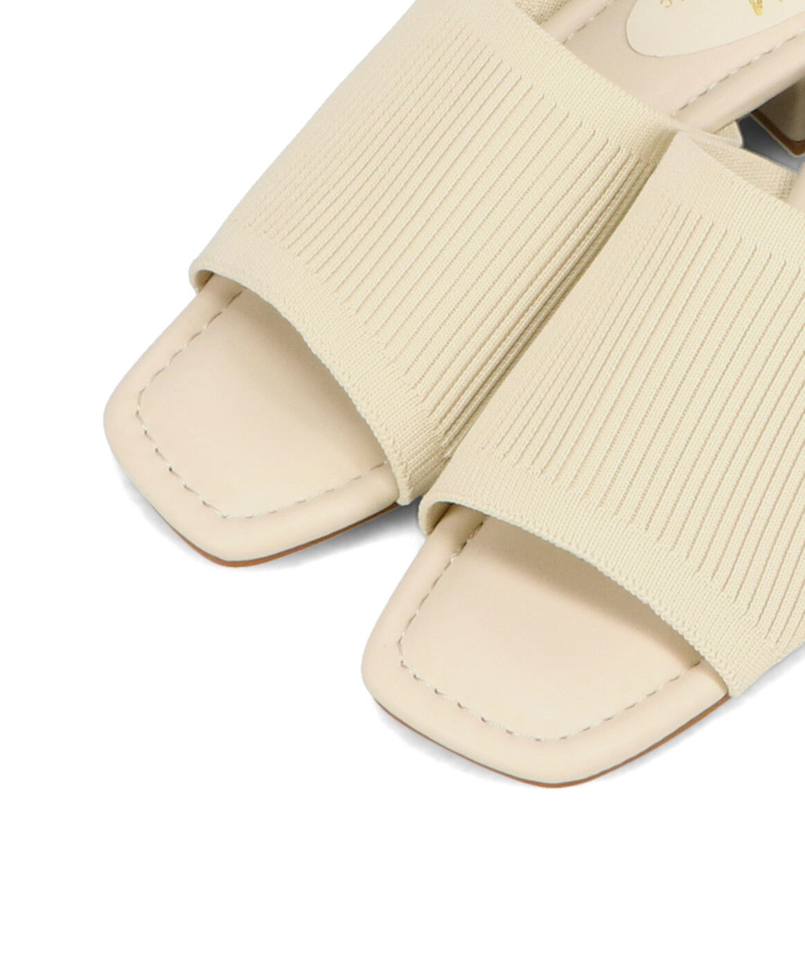 WA Oriental TRaffic「●2025春夏新作●ニットミュールサンダル/52207 ミュール ニット トレンド サンダル 柔らかい 人気」|サンダル|