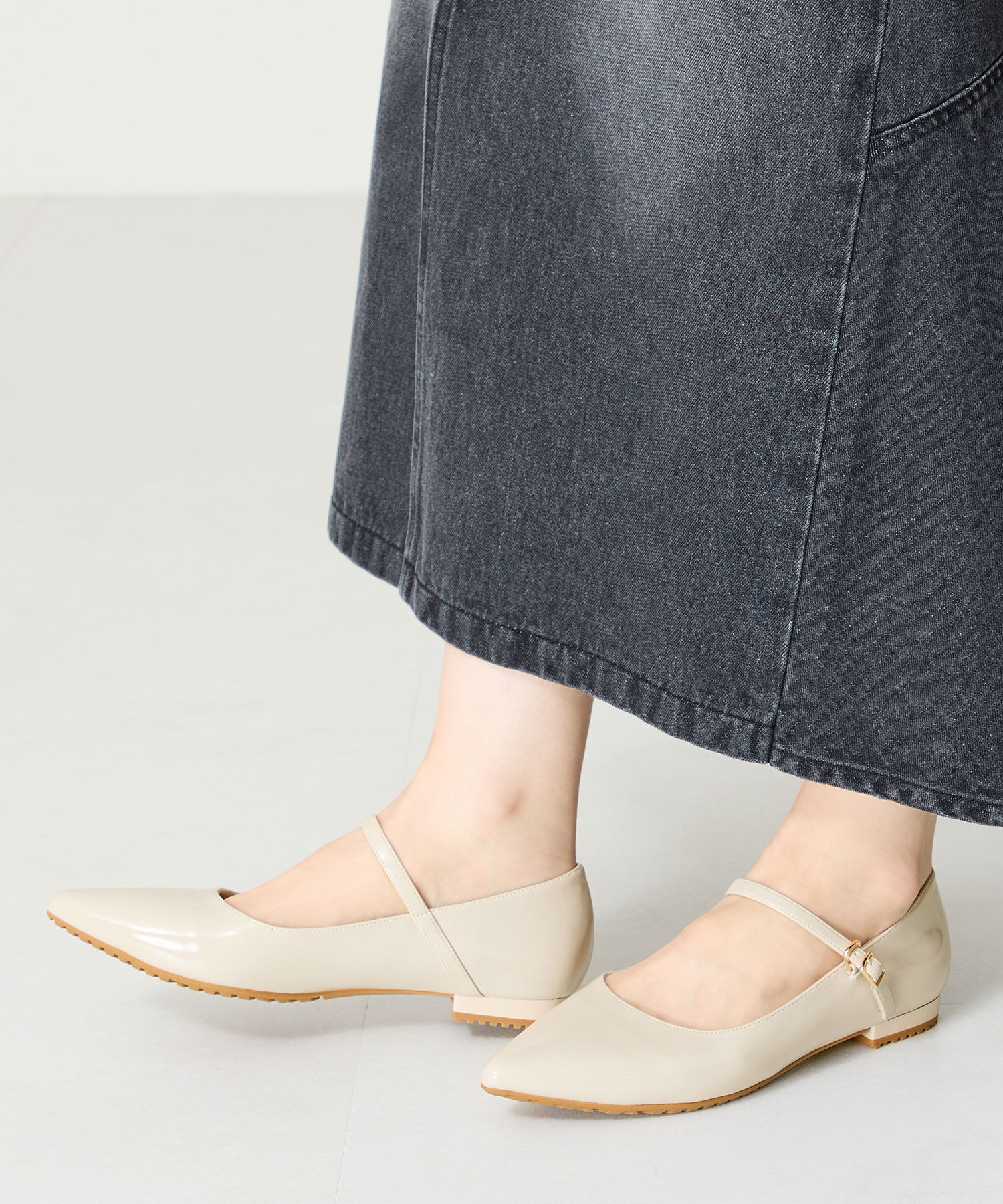 ORiental TRaffic「【防水】メリージェーンレインパンプス/R-1024 レイン 晴雨兼用 トレンド」|パンプス|