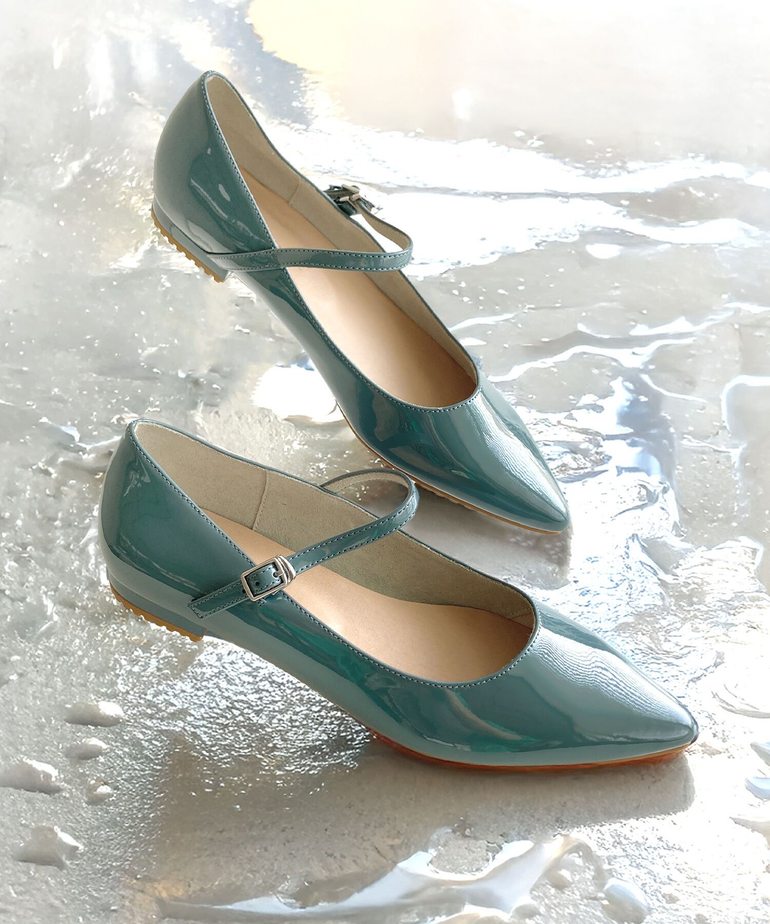 ORiental TRaffic「【防水】メリージェーンレインパンプス/R-1024 レイン 晴雨兼用 トレンド」|パンプス|BLUE