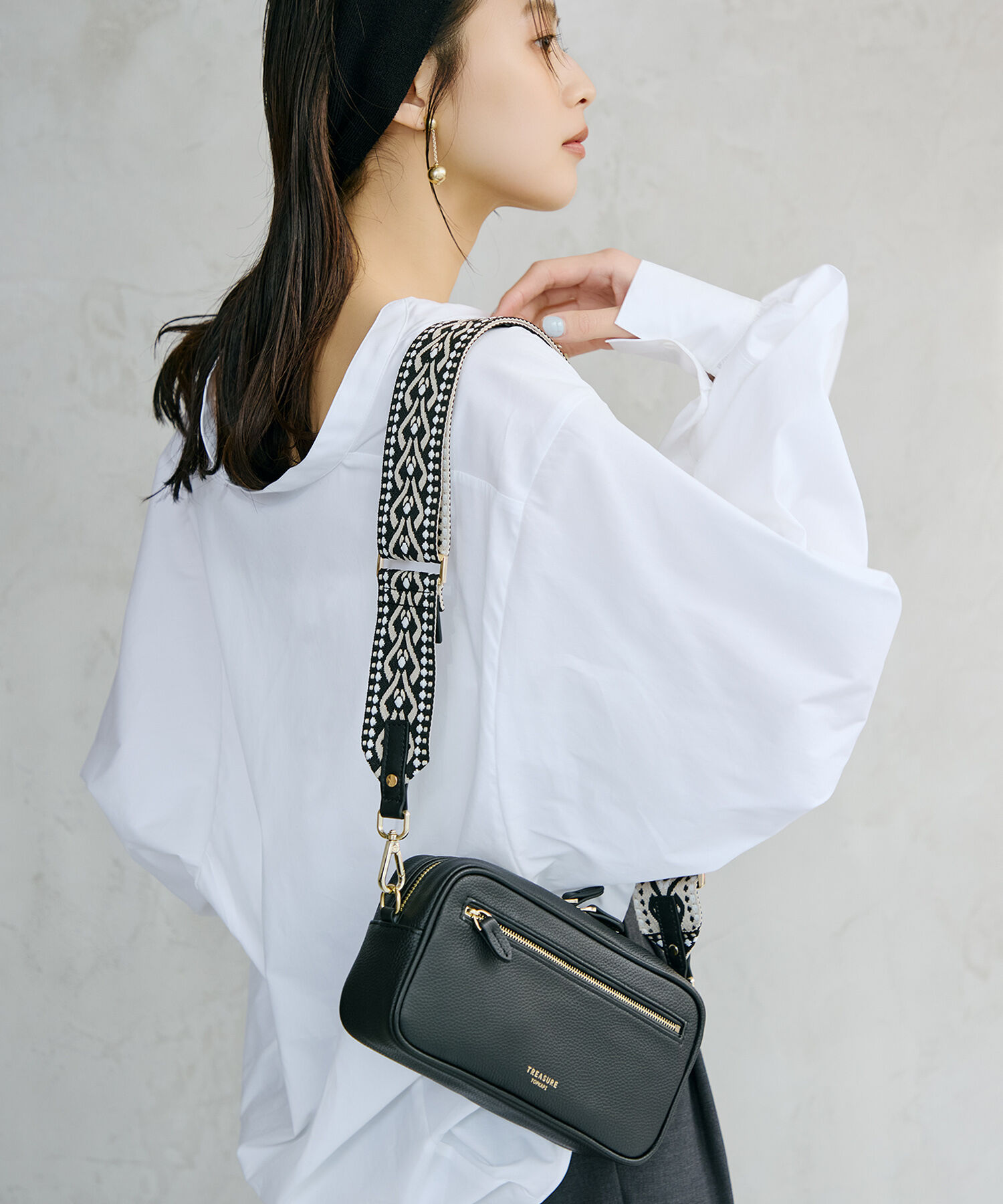 TOPKAPI TREASURE「【TREASURE TOPKAPI】オリジナル ショルダーベルト 50mm 」|ストラップ|