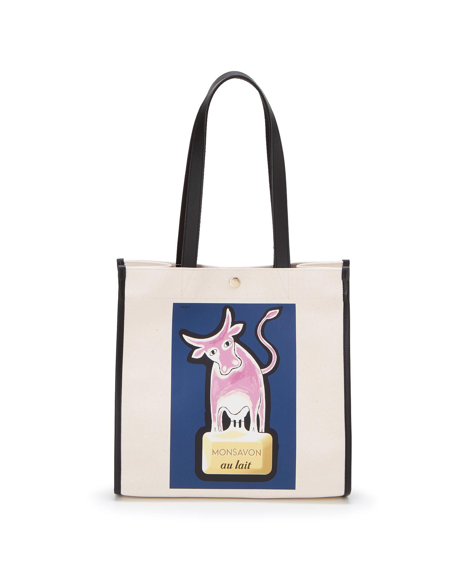 TOPKAPI BREATH「サヴィニャック &times; Breath TOPKAPI アート プリント オーガニックキャンバス トート バッグ」|トートバッグ|