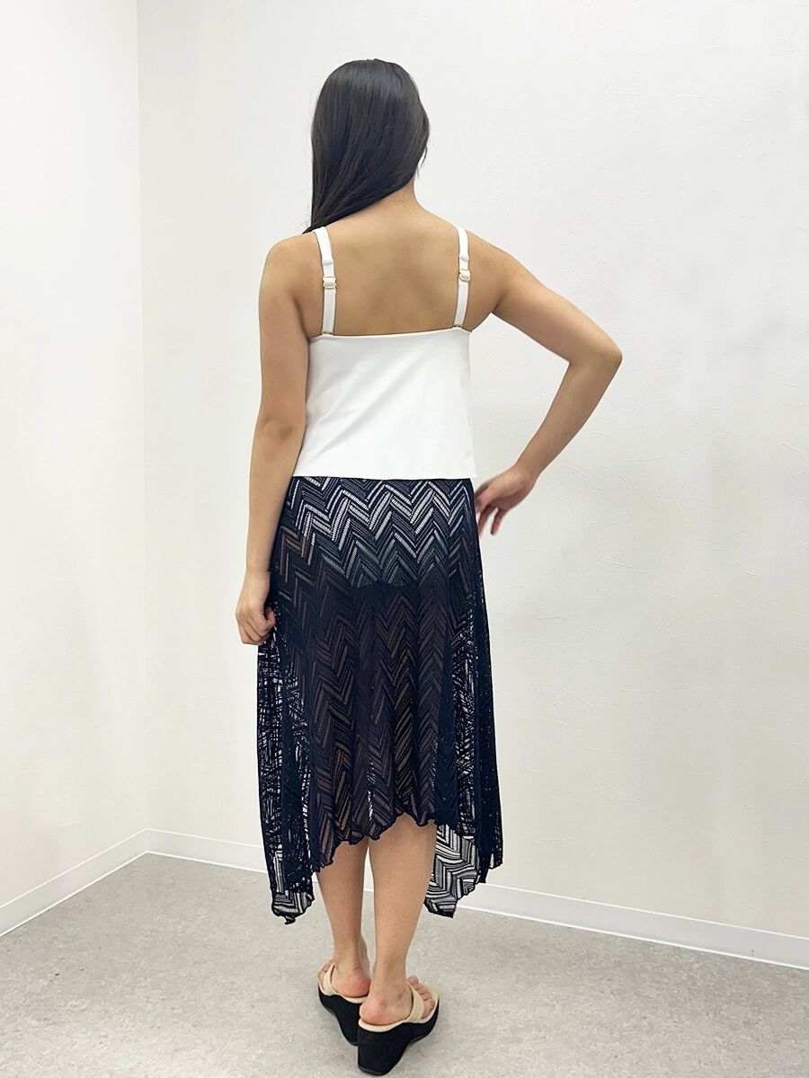 Riberce「【お水OK！リゾートウェア】ヘリンボーン編みレースサロート/パレオ」|その他|