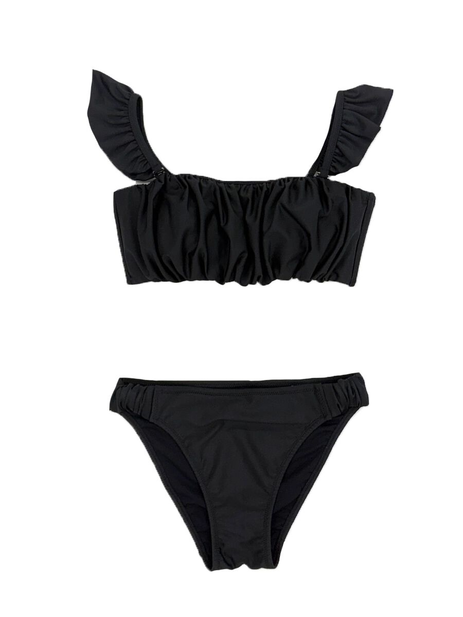 PEAK&PINE「バルーンシルエットバンドゥビキニ」|ビキニ|ブラック