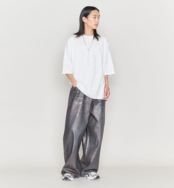 ASTRAET「＜ASTRAET＞コーティング BIG バルーンデニムパンツ UNISEX 」|デニム|