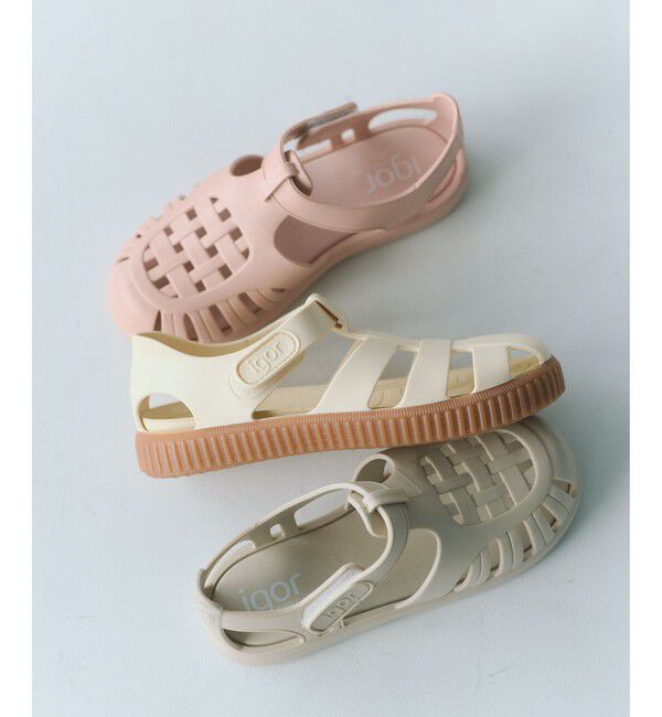 UNITED ARROWS green label relaxing「＜igor＞NICO CARAMELO / キッズ 14cm-19cm」|サンダル|