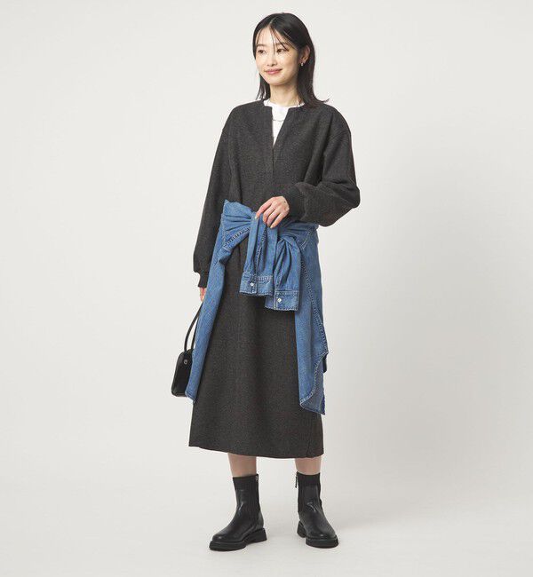 UNITED ARROWS green label relaxing「メルトンライク ワンピース」|ワンピース|