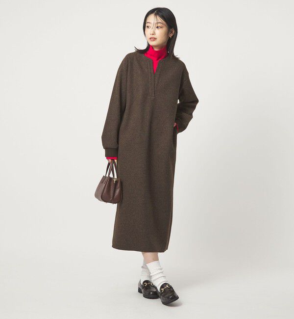 UNITED ARROWS green label relaxing「メルトンライク ワンピース」|ワンピース|