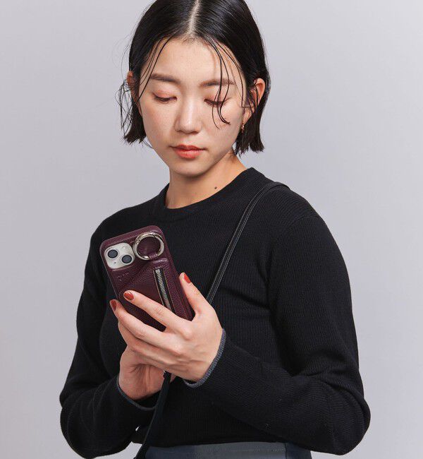 BEAUTY&YOUTH UNITED ARROWS「＜ajew＞CADENAS ストラップ iPhone14/16e共通対応ケース」|モバイルケース|
