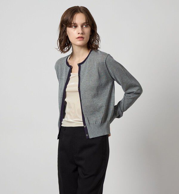 STEVEN ALAN「＜Steven Alan＞リンガー カーディガン」|カーディガン|MD.GRAY