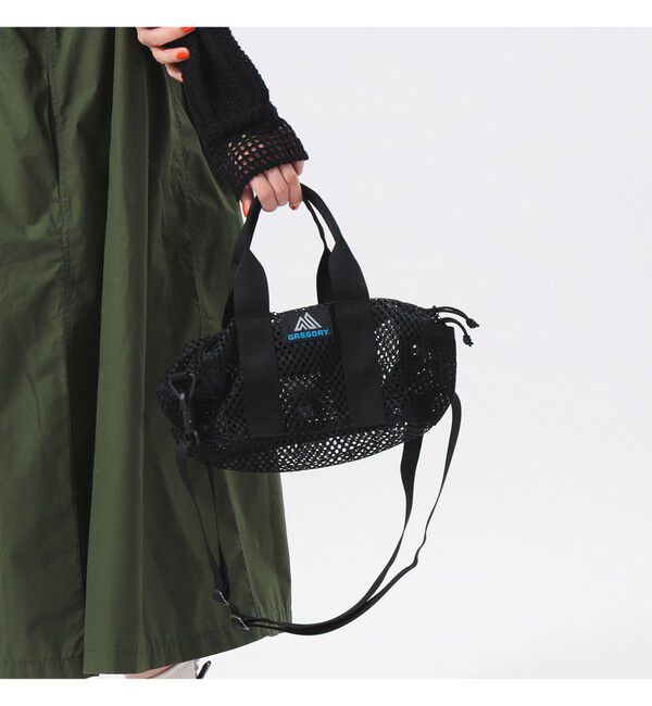 BEAMSBOY「【別注】GREGORY / メッシュ PONY BAG」|その他|BLACK_MESH