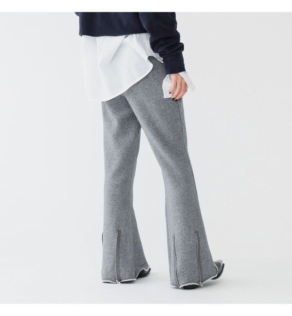 BEAMSBOY「maturely / グリッター ジッパー パンツ」|チノ|