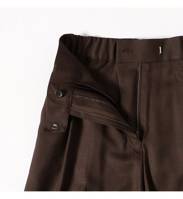 Demi-Luxe BEAMS 「エディター東原妙子 &times; Demi-Luxe BEAMS / ツイル イージー ストレート パンツ」|チノ|