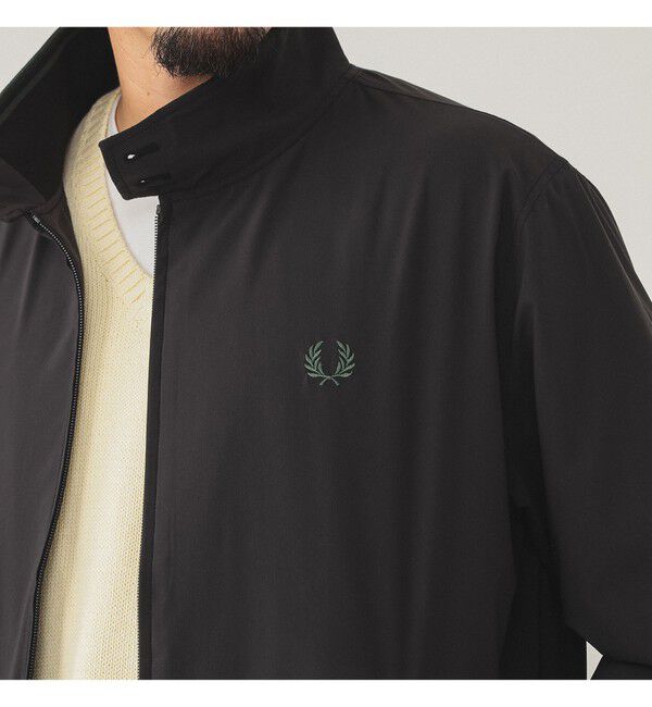 BEAMS「【別注】FRED PERRY / ハリントンジャケット 25SS」|ブルゾン・スタジャン|